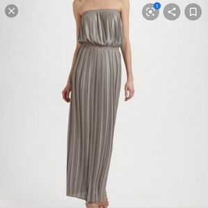 BCBG Mateo strapless maxi dress